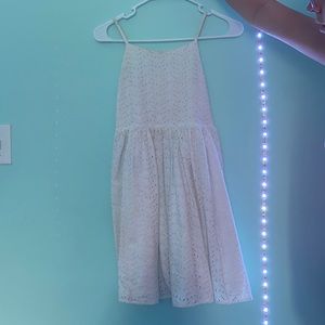 Gymboree white eyelet dress